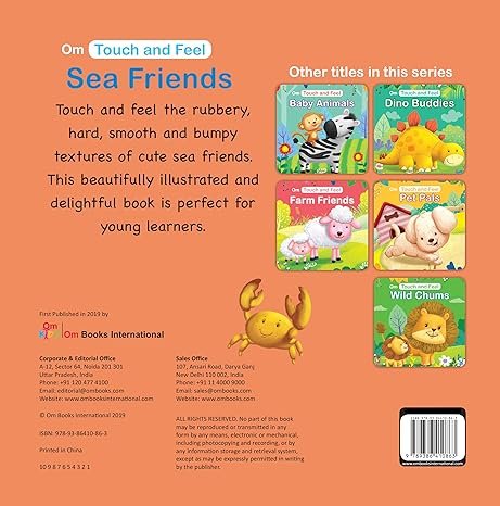 TOUCH&FEEL SEA FRIENDS - Mamadada