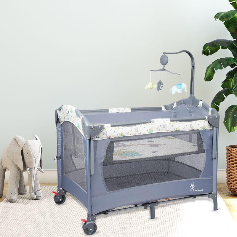 R FOR RABBIT-Hide And Seek Plus - Hanging Toys Bar With Soothing Music