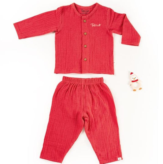 Creative Red Night Suit