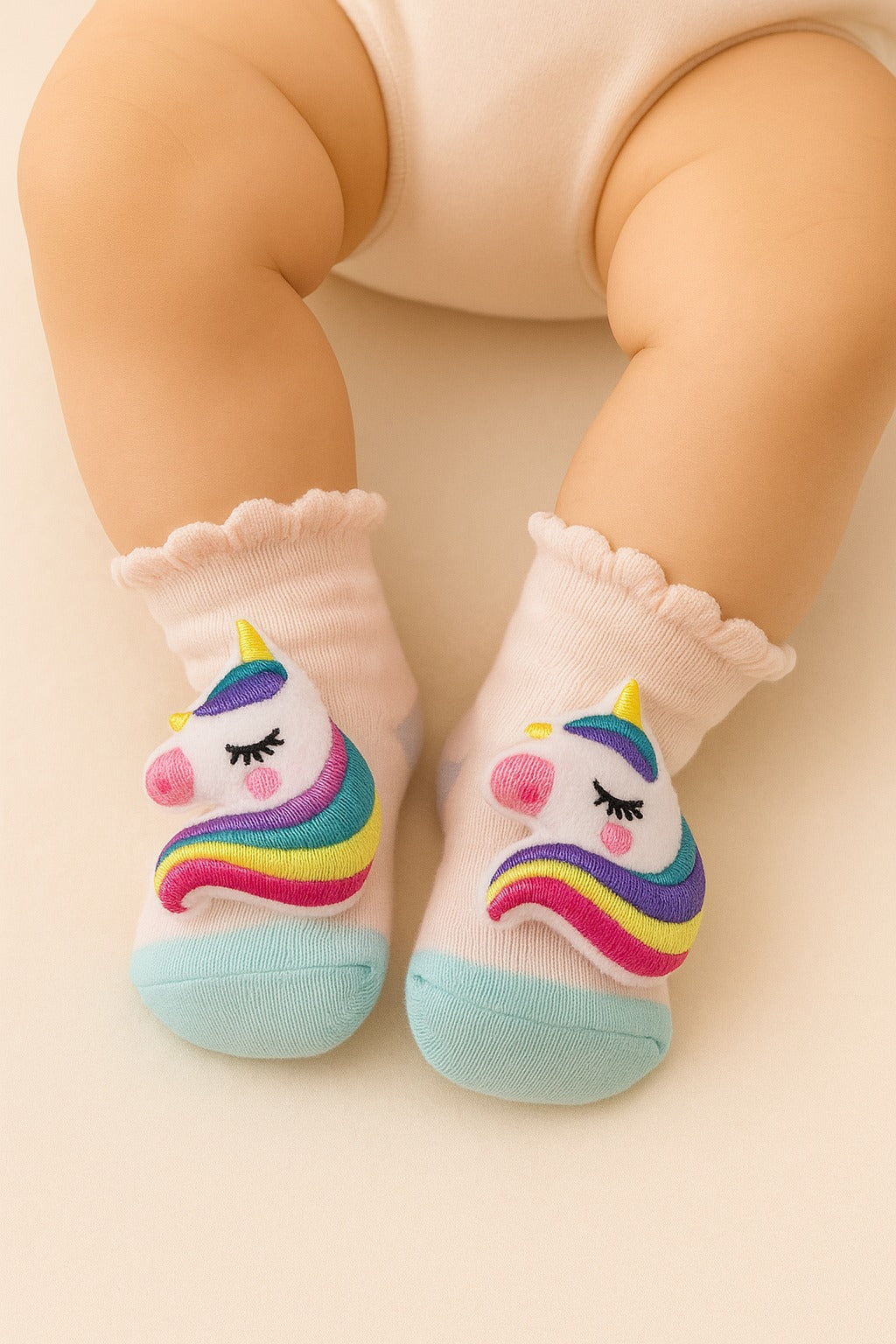 Magical Unicorn Baby Socks