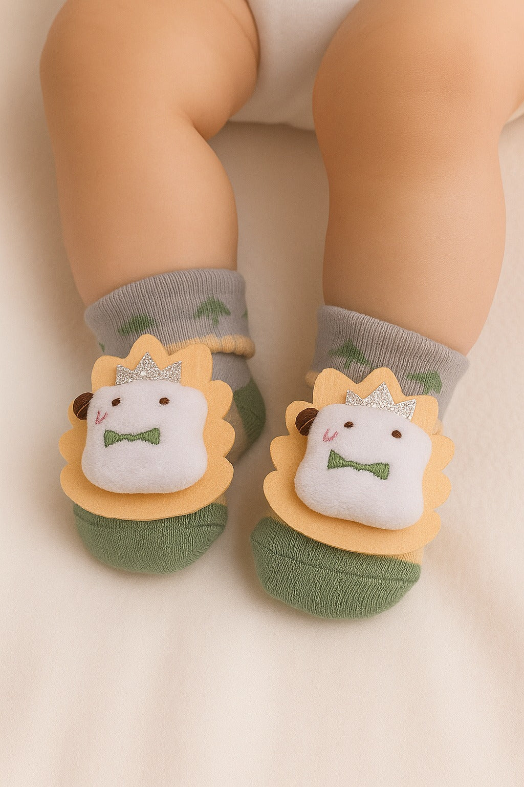 Little Lion Baby Socks