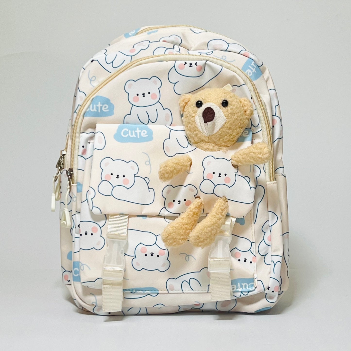 Trendy Kids Backpacks Collection – Teddy, Minnie & Cloud Print Bags