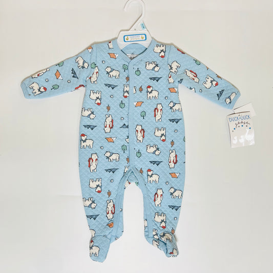 Baby Sleepsuits – Soft Cotton Full Sleeve Rompers with Footed Design - Mamadada