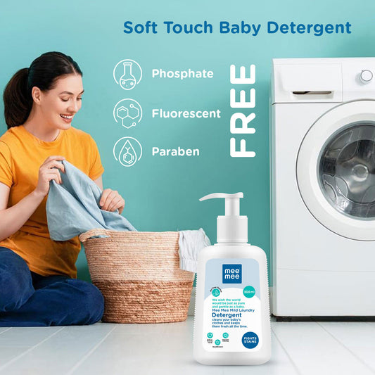 Mee Mee Mild Laundry Detergent – Gentle Baby Clothes Cleaner (300ml) - Mamadada