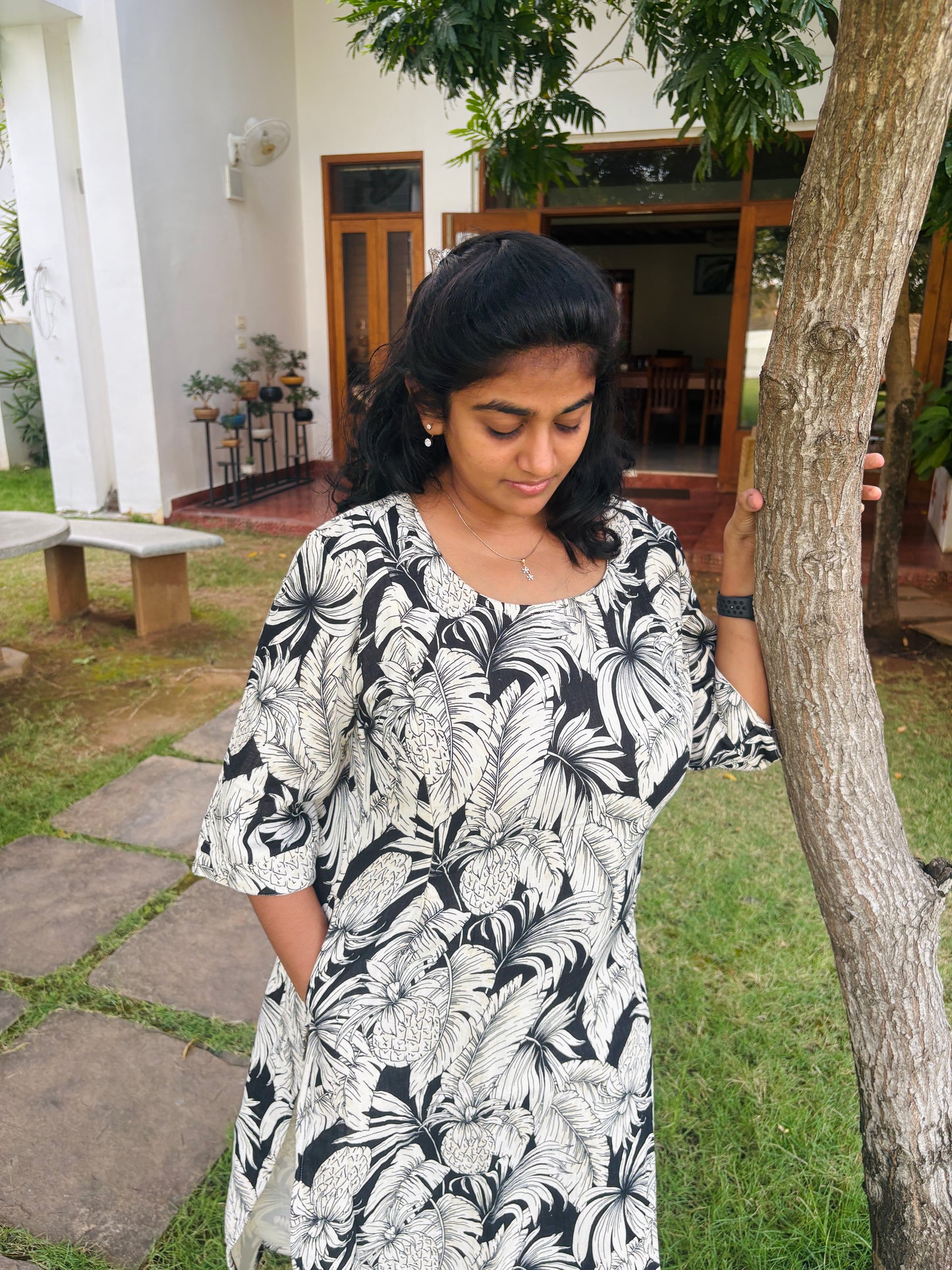 MIDNIGHT STRIPES MATERNITY CO ORDS