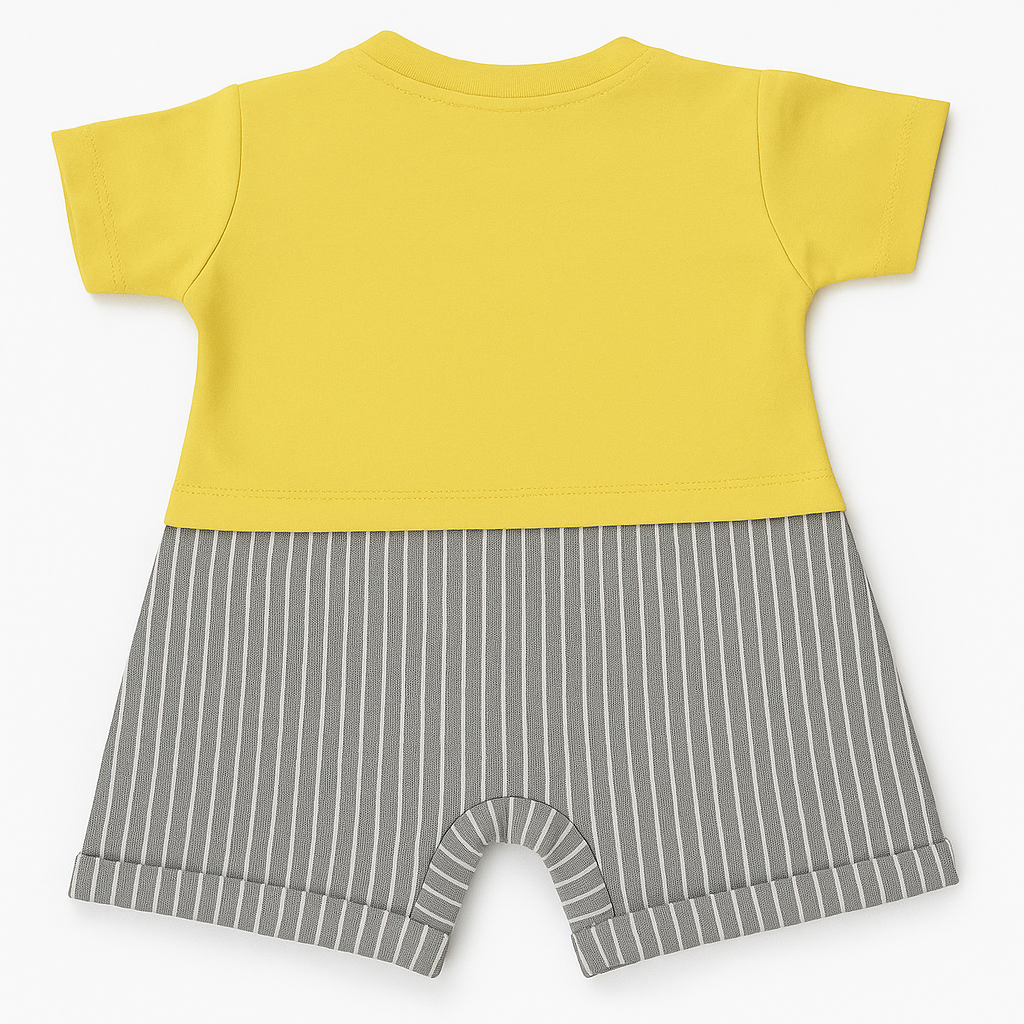 376-LEMON BOYS ROMPER