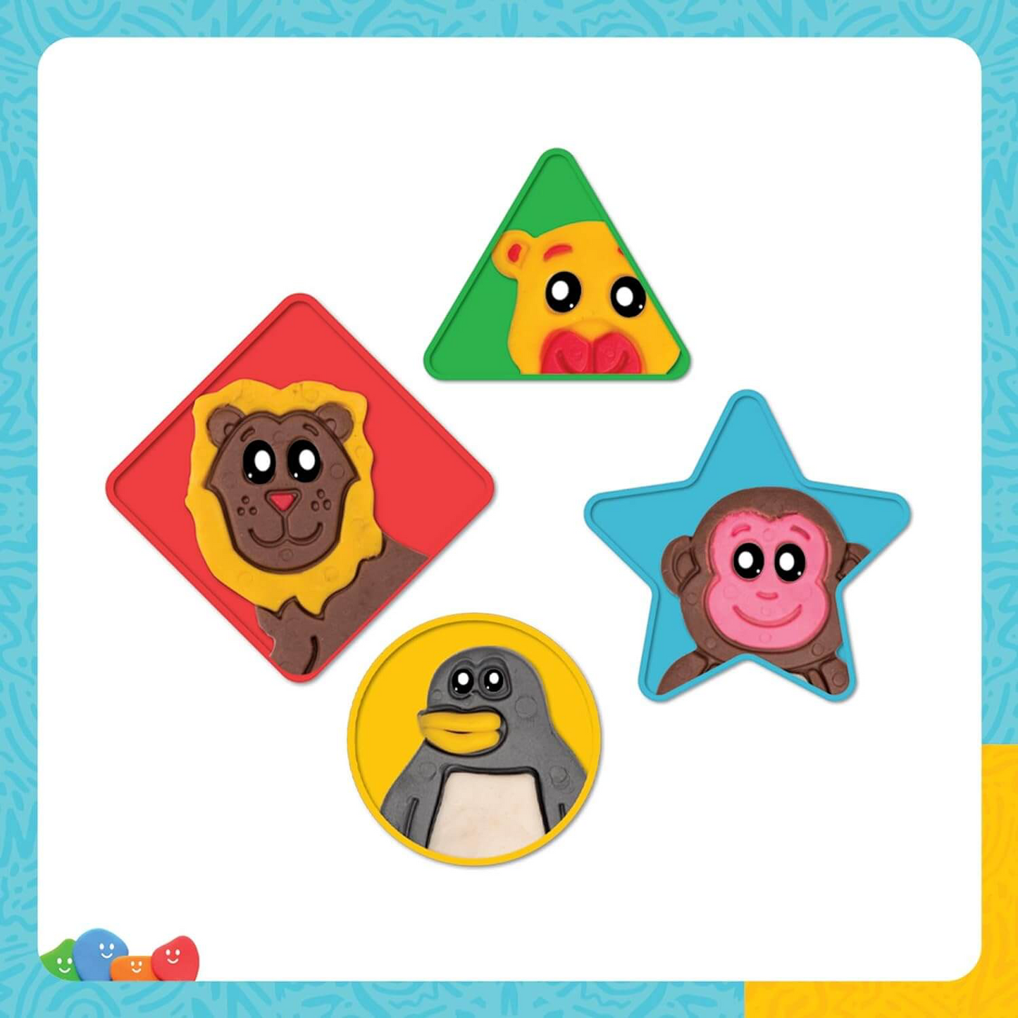 Funskool FunDough Gift Set – 5 Tub Creative Dough Play Kit - Mamadada