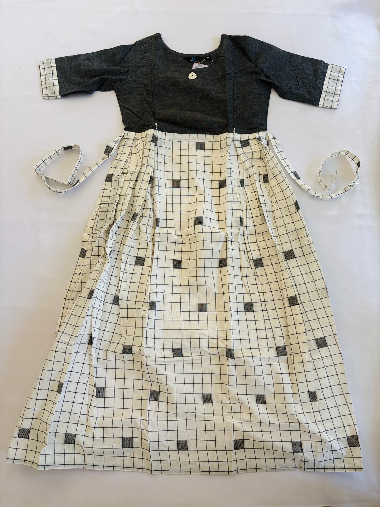 CHECKED MAXI