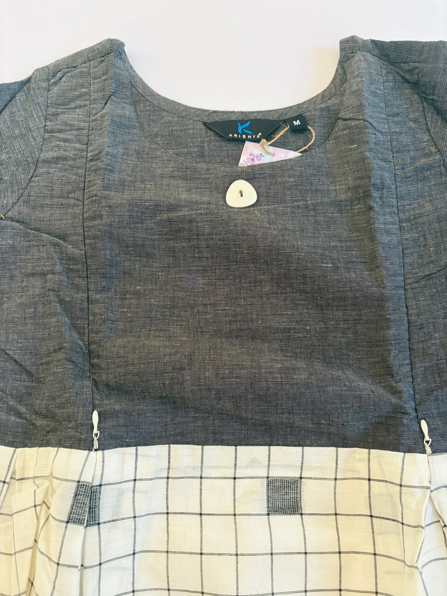 CHECKED MAXI