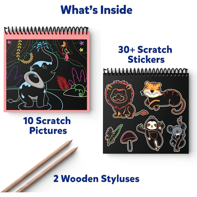 SKILLMATICS-MAGICAL SCRATCH ART AMAZING ANIMALS