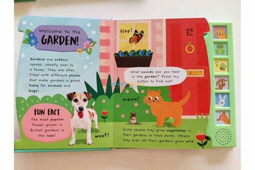 Shree Books - Noisy Garden Sound book Little Wonders
