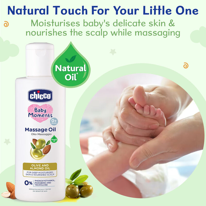 8670 CHICCO BM MASSAGE OIL 100ML