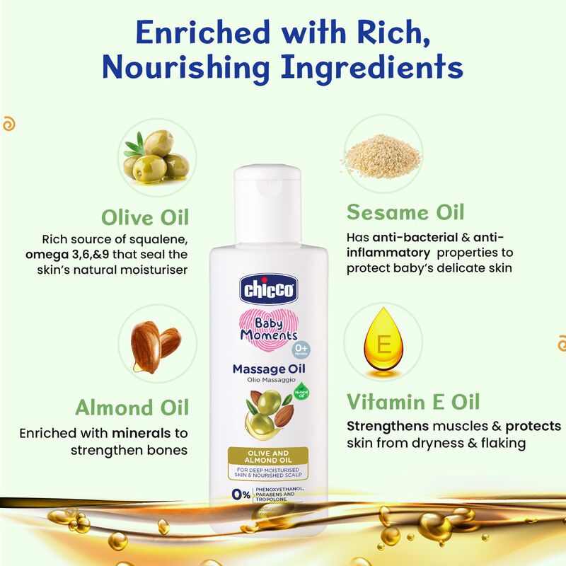 8670 CHICCO BM MASSAGE OIL 100ML