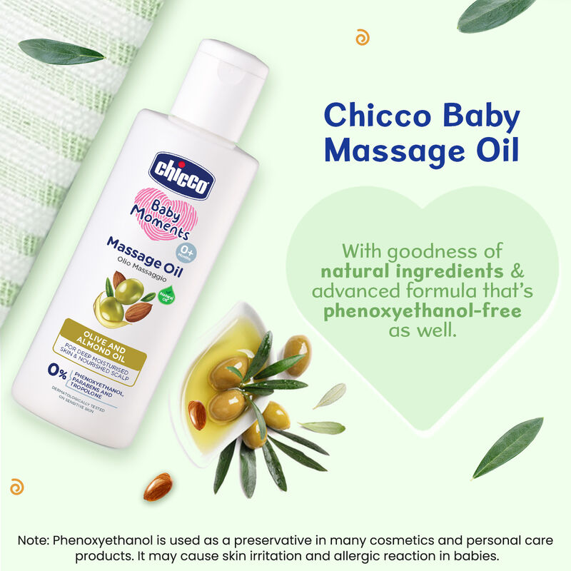8670 CHICCO BM MASSAGE OIL 100ML