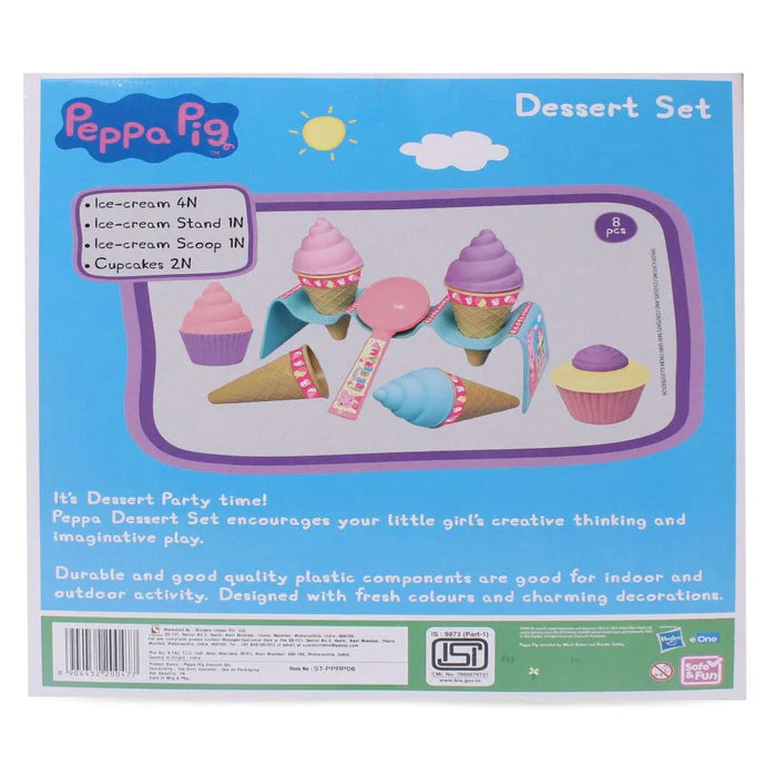 ST-PPRP06-PEPPA PIG DESSERT SET