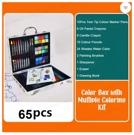VEER-ANIMAL COLOURING KIT