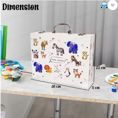VEER-ANIMAL COLOURING KIT