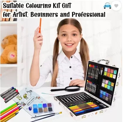 VEER-ANIMAL COLOURING KIT