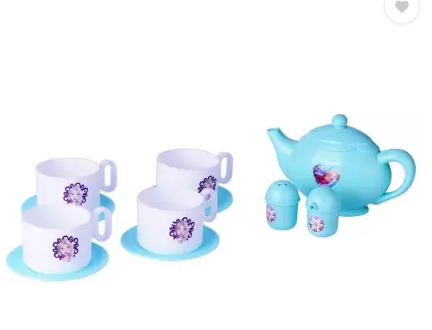 TST-100540-FR TEA SET WITH TRAY FROZEN