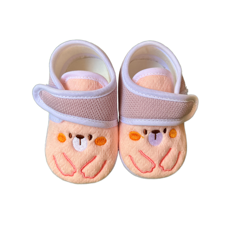 LH-PEACH DOG BOOTIES