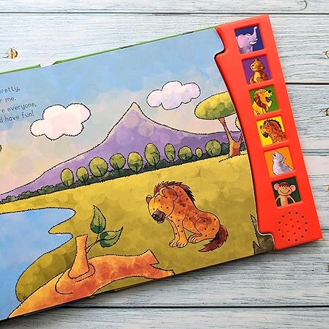 WILD ANIMALS;6FUN WILD SOUNDS - Shree Books