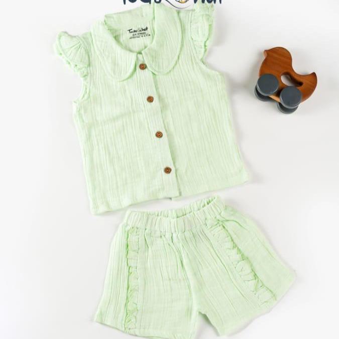MC JABLA SHORTS PASTEL GREEN