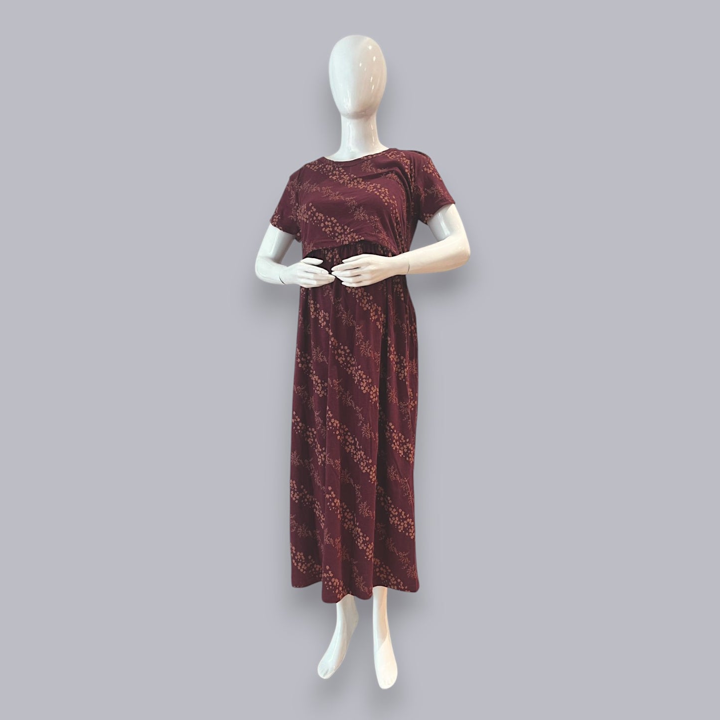 BW-BANIYAN MAROON FEEDING TOP