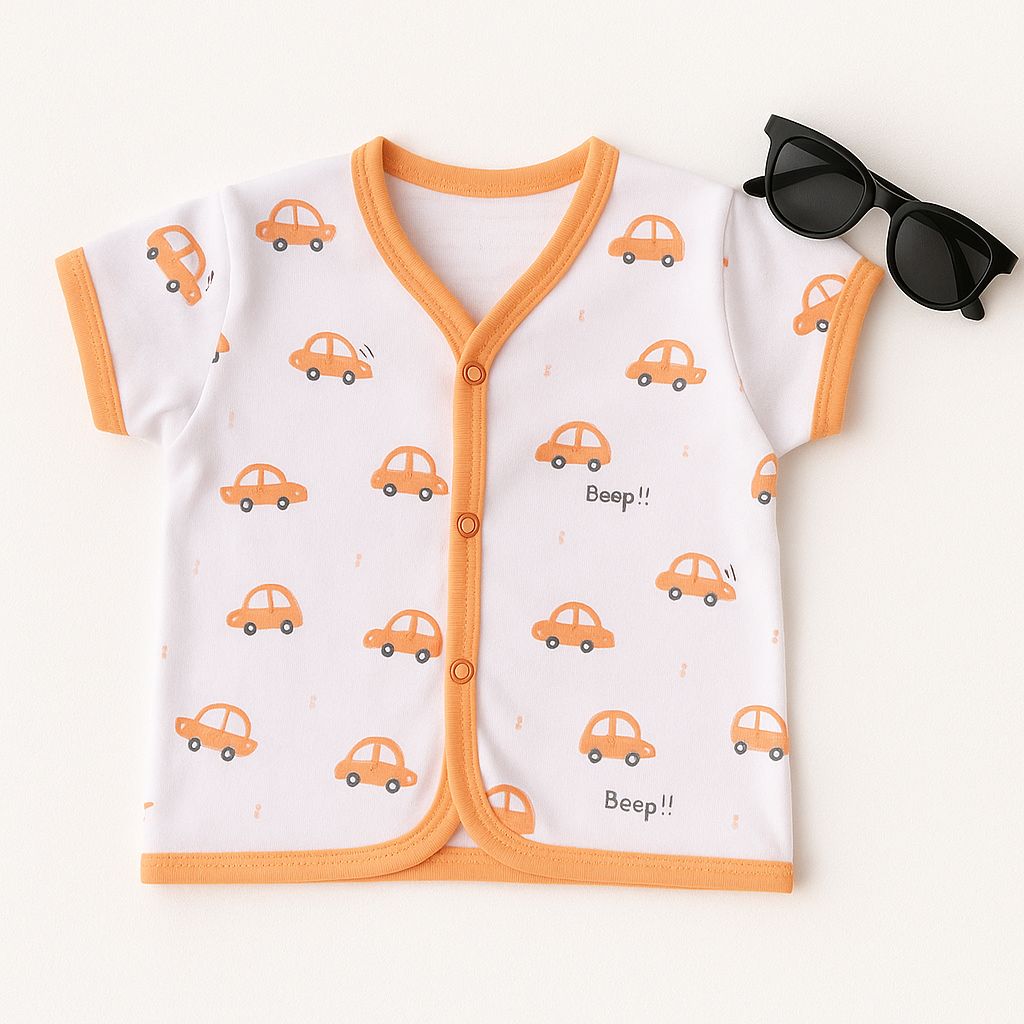 ORANGE CAR PRINT