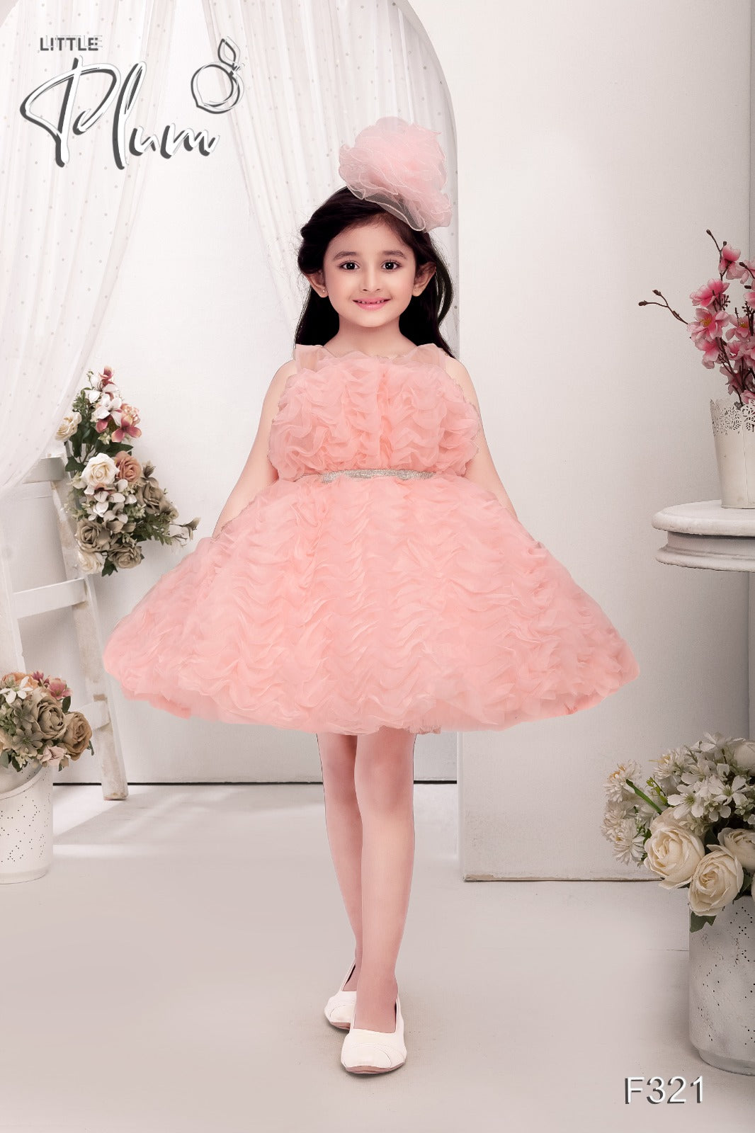 F321(PLUM)-FROCK