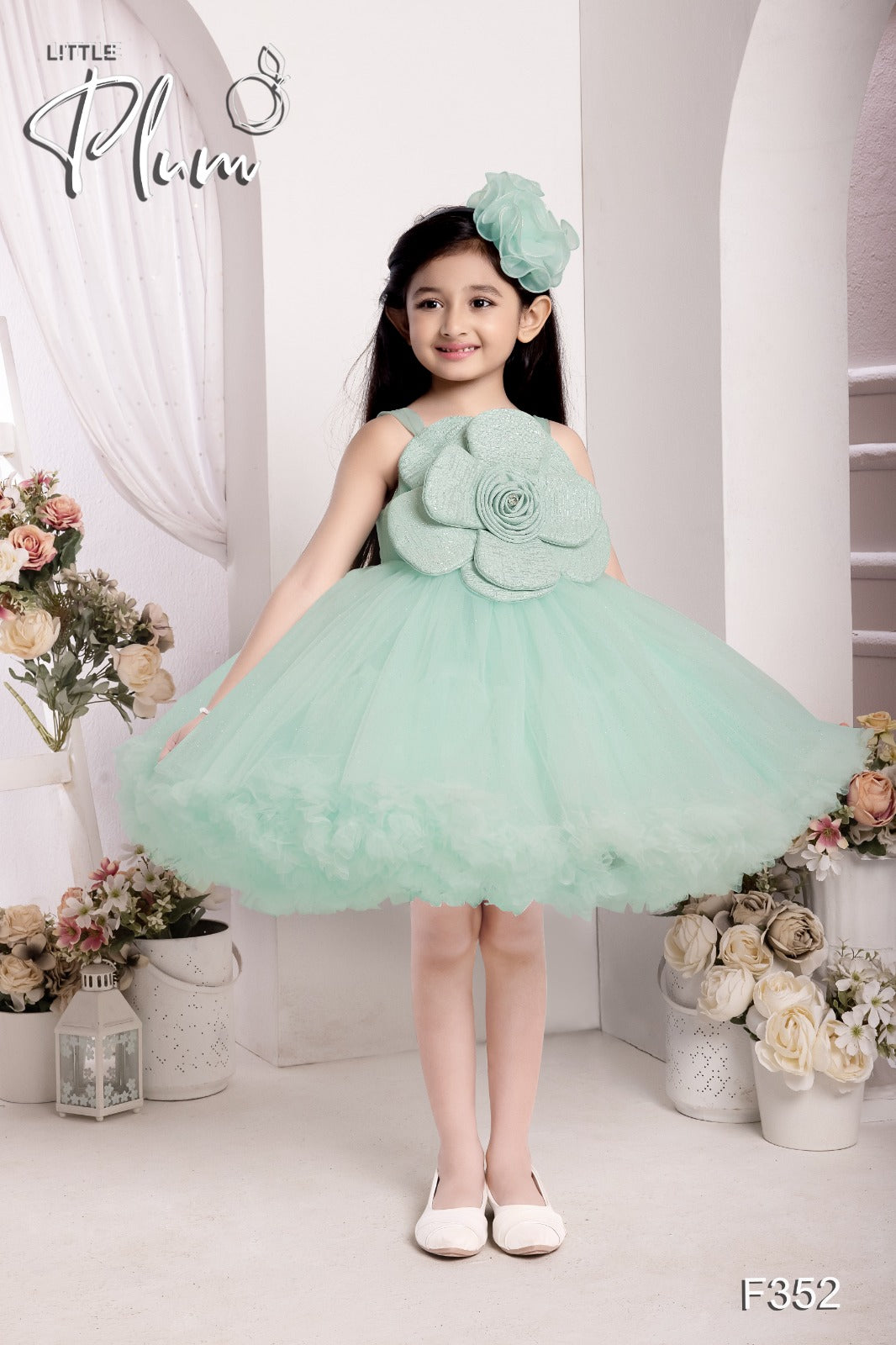 F352(PLUM)-FROCK