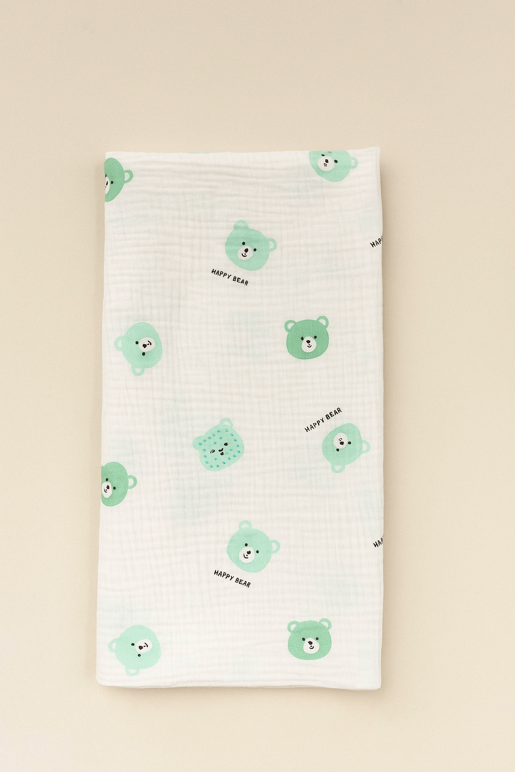 Minty Bear Cloud Wrap