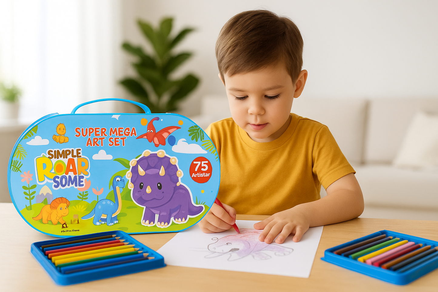 Super Mega Art Set β 75 Pcs