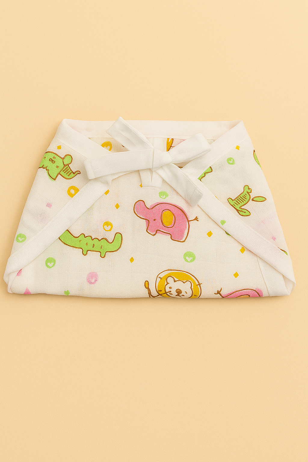 Jungle Friends Muslin Nappy