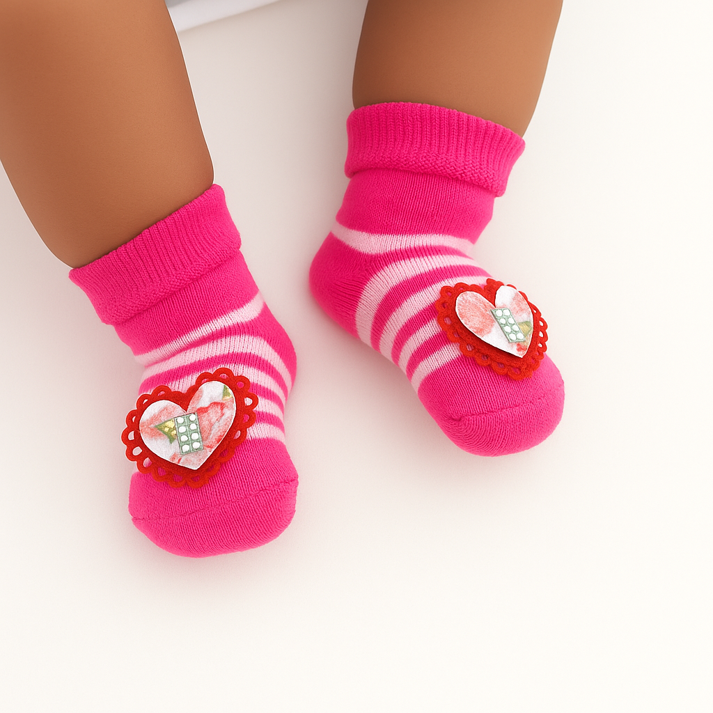Candy Love Baby Socks