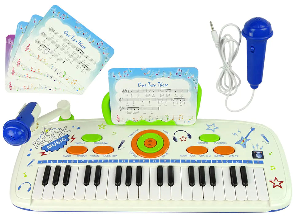 AB-37KEY BLUE KEYBOARD SET
