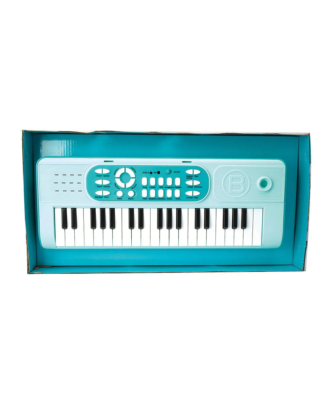 AB-37 SOUND BY ELECTRIC KEYBOARD DOUBLE POWER SUPPLY DIE BLUE