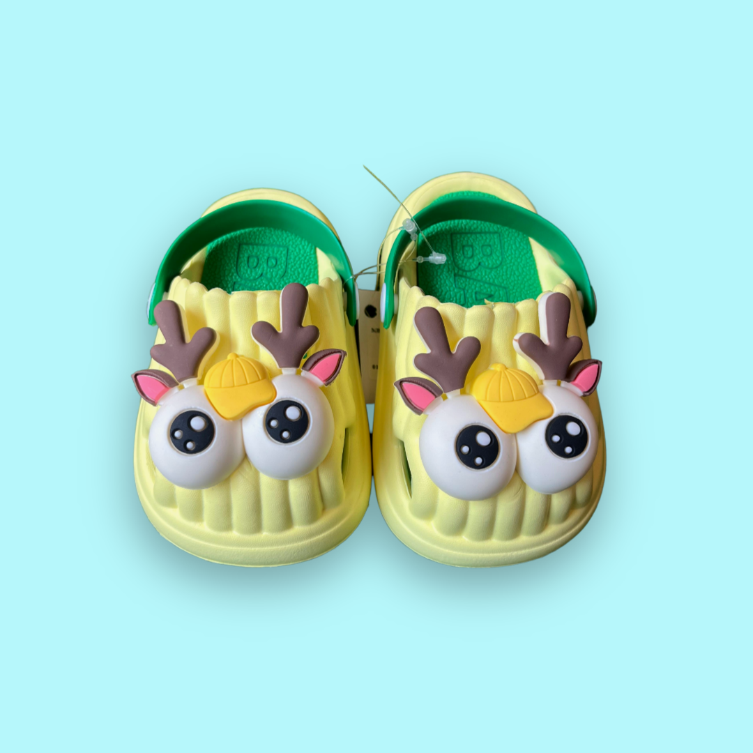 MB-YELLOW FROG CROCS