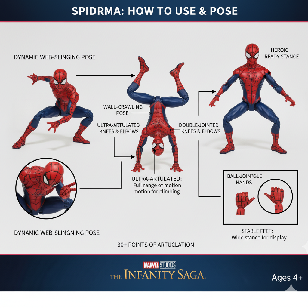 Spider-Man Action Figure – Marvel Collectible Toy