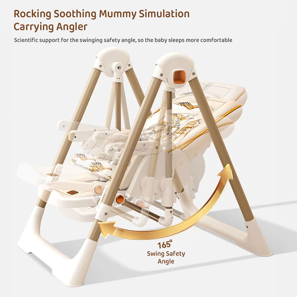 APPLE BABY- Multifunctional Baby dining High Chair with Swing Rockking Chair design