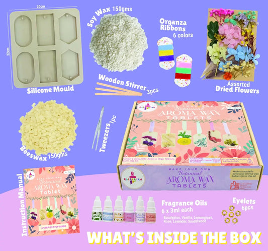 Botanical Aroma Wax Tablet Making Kit