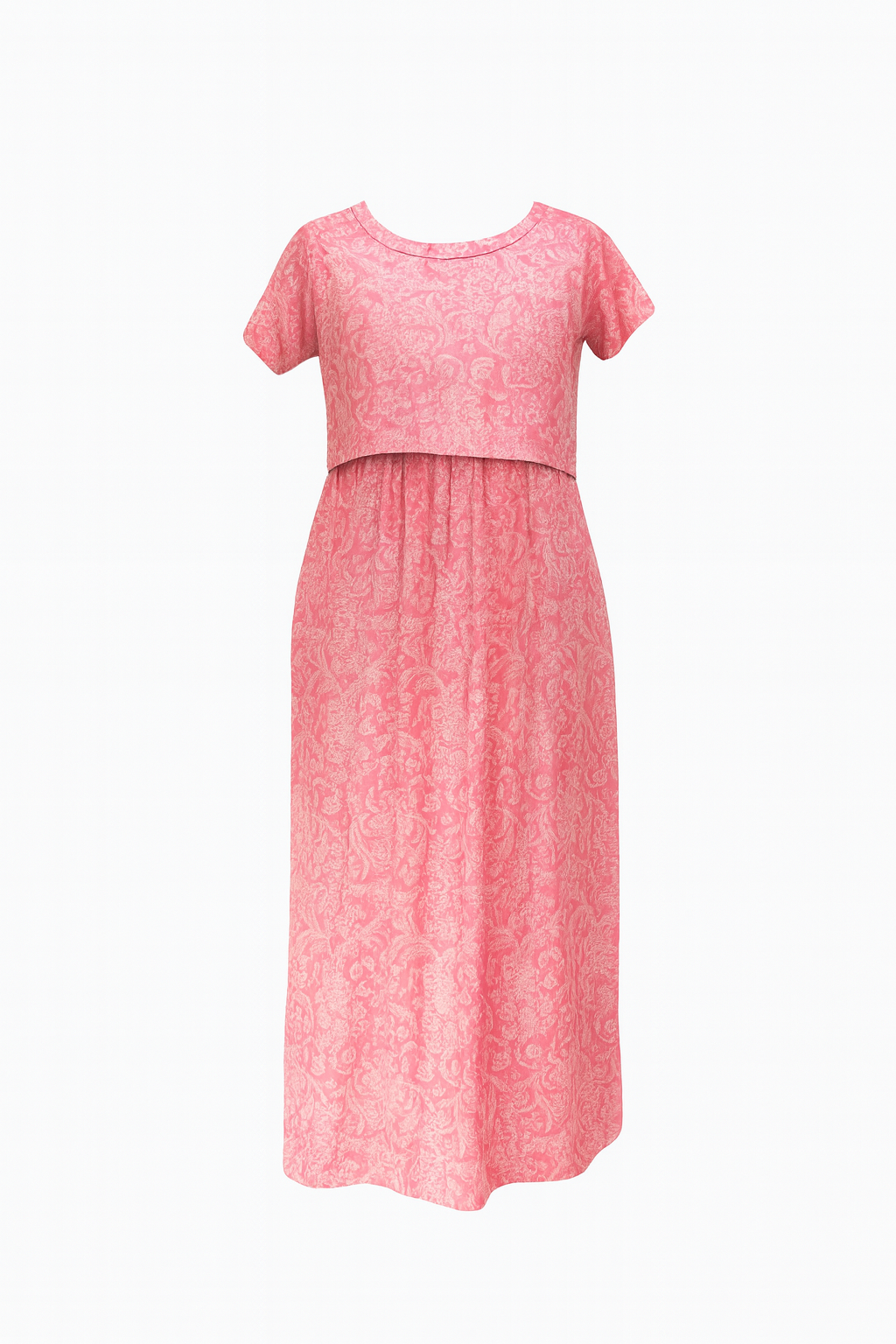 Blush Paisley Feeding Maxi Dress