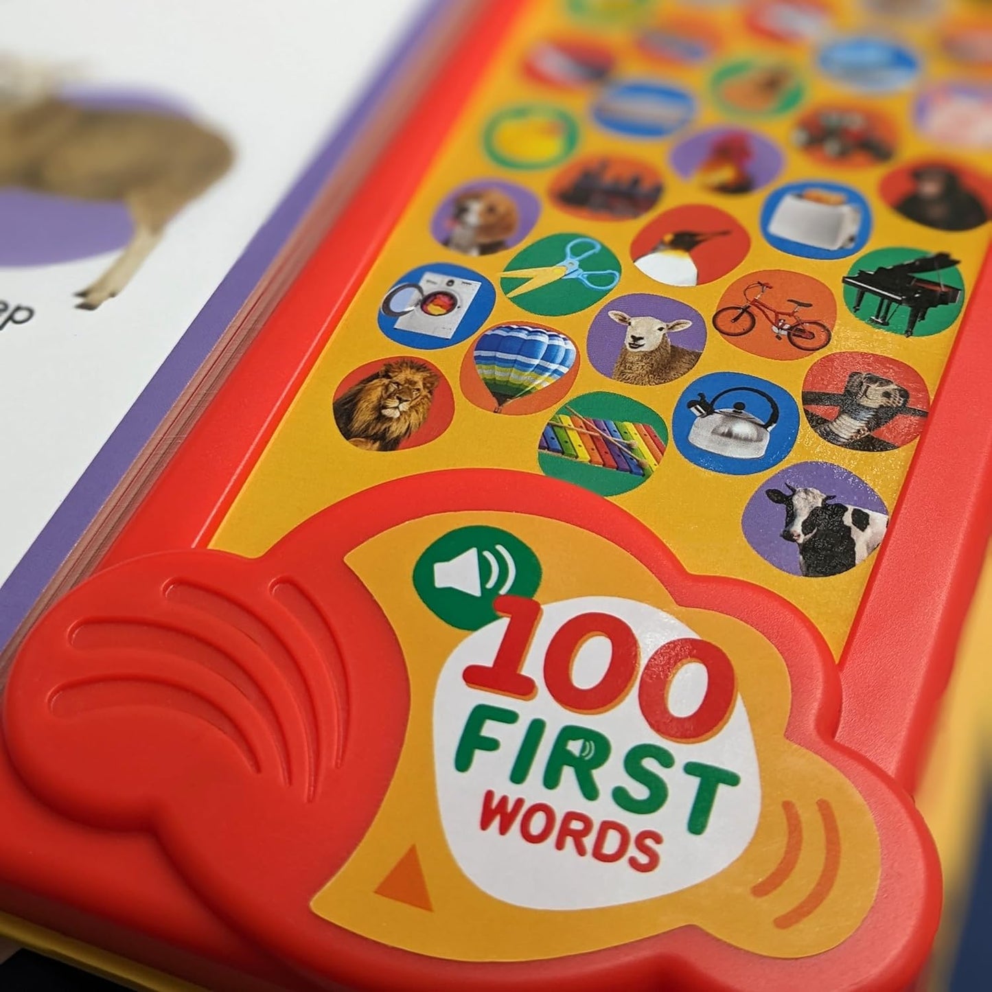 100 First Words : A Listen and Learn Sound Book- Shree Books