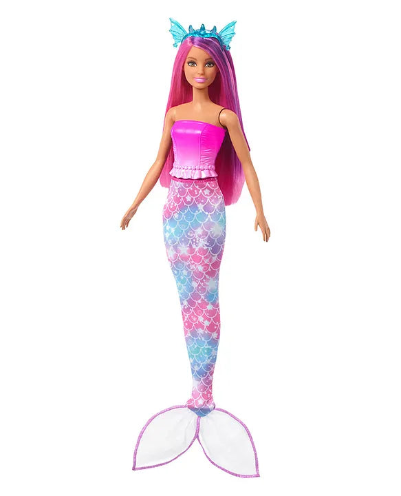 Barbie Doll and Fantasy Pets, Dress-Up Doll, Mermaid Tail and Skirt - Mamadada