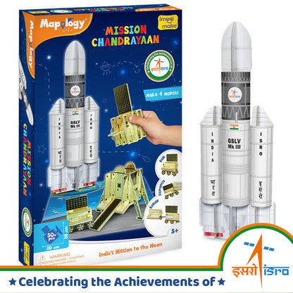 Mapology Mission Chandrayaan – 4-in-1 Space Exploration Model Kit