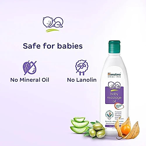 HIM-BABY MASSAGE OIL(200ML)