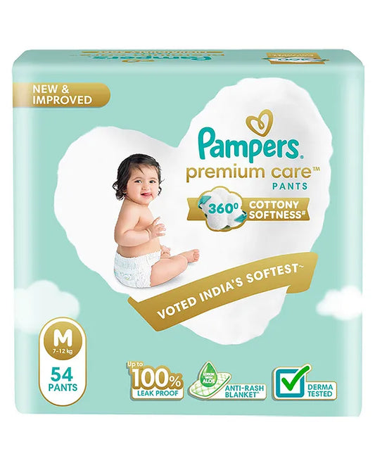 PAMPERS PANTS PRIMIUM M-54 - Mamadada