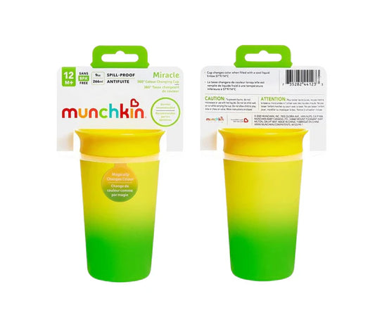 MUNCHKIN 9OZ  COLOUR CHANGING CUP