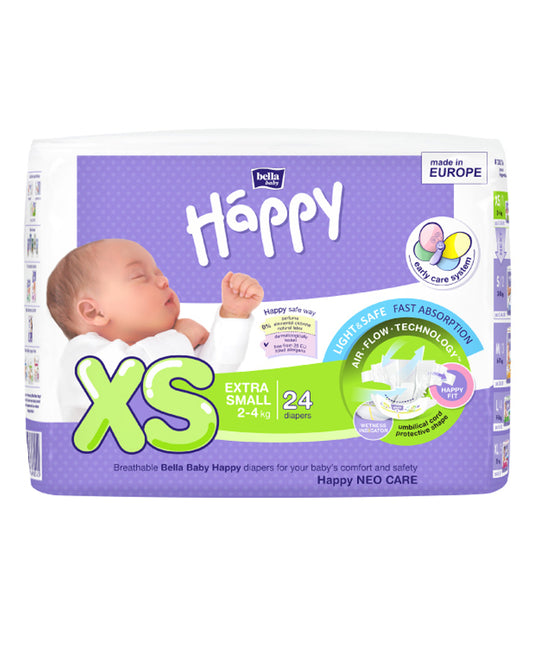 MB-HAPPY BABY DIAPERS-XS - Mamadada