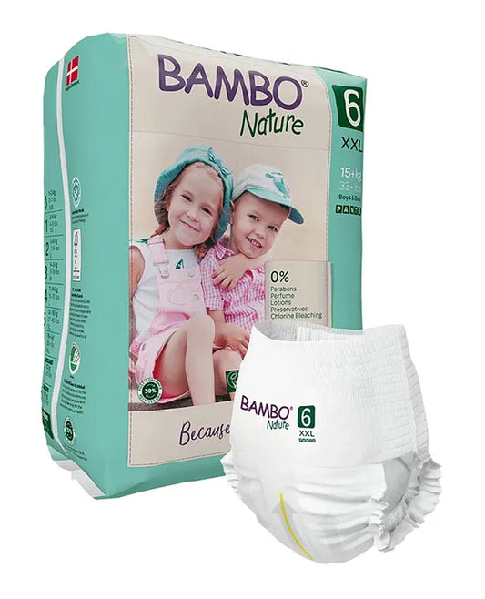 BAMBO NATURE PANT DIAPERS (XXL) - Mamadada