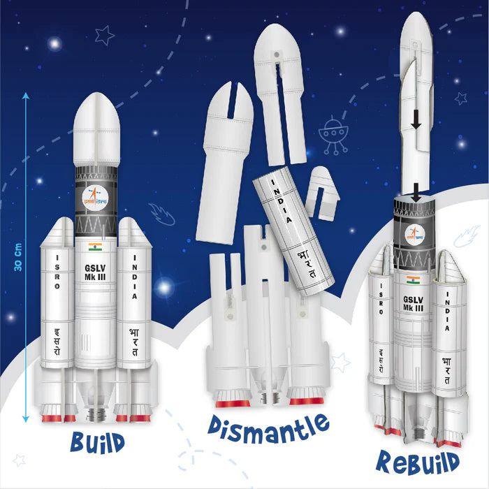 Mapology Mission Chandrayaan – 4-in-1 Space Exploration Model Kit